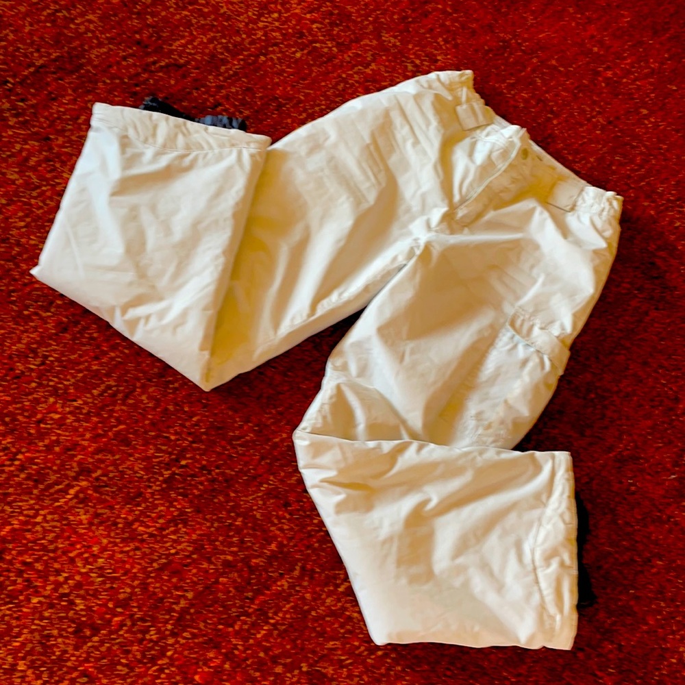 Big Girls Off-white Snow Pants